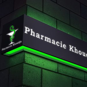 enseigne lumineuse pharmacie